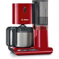 Produktbild: Bosch TKA8A054 Kaffeemaschine Thermo Styline rot