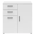 Produktbild: Kommode - weiß - 80 cm breit Sideboard Anrichte Beistellschrank
