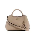 Produktbild: GUESS Damen Phoebe Girlfriend Satchel Ranzen, Simply Taupe Logo