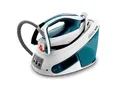 Produktbild: Tefal Dampfbügelstation Express Power Sv8111 , Blau, Weiß , 1800 ml , 40.0x28.5x31.0 cm , Wassertank abnehmbar, Schlauchaufbewahrungsfach, Transportverriegelung, Vertikaldampf, Abschaltautomatik, Schnellaufheizung, leichtgleitende Bügelsohle , Haushaltsreinigung, Haushaltsgeräte, Bügeleisen