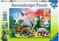 Produktbild: Ravensburger Kinderpuzzle - 10957 Unter Dinosauriern - Dino-Puzzle für Kinder