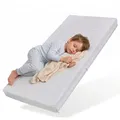 Produktbild: Kindermatratze SMART, Babymatratze 80x180 cm mit abnehmbarem Bezug, waschbar bei 60°C für Kinderbett, 180x80 cm, 8cm hoch, eco5 zertifiziert, Körpergewicht bis 60kg Hergestellt in der EU