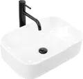 Produktbild: Rea Aufsatzwaschbecken Demi Rectangle White