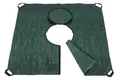 Produktbild: Gartenplane Mod. Profi, 145 x 145 cm, zum Auffangen von Schnittgut beim Pflan...