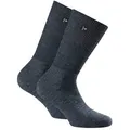 Produktbild: Rohner Advanced Socks Unisex Trekking Socken - Fibre light supeR, Trekking Light Blau 2 Paar (2x1P) 39-41