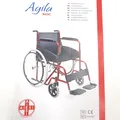 Produktbild: AIESI Rollstuhl manueller Rollstuhl Mobilität Alltag zusammenklappbar leicht Arm