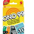 Produktbild: Mattel Games O'NO 99 Kartenspiel (Deutsch, Englisch, Französisch, Italienisch, 2 - 10 Spieler) (HHL37)