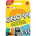 Produktbild: Mattel Games UNO 99 Kartenspiel Rechenspiel Zahlen addieren Gesellschaftsspiel