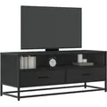 Produktbild: Vidaxl - TV-Schrank Schwarz 100x34,5x40 cm Holzwerkstoff und Metall