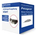 Produktbild: Oris Anhängerkupplung starr für PEUGEOT Boxer Kasten/Bus Typ 244 AHK