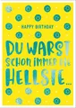 Produktbild: Geburtstag - Flashlight - Soundkarte Musikkarte mit Umschlag A5-Format - Hellste