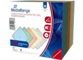 Produktbild: CD/DVD-Leerhülle, bruchsicher, farbig sortiert, Slimcase, 20 Stück
