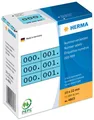 Produktbild: HERMA Nummern-Etiketten 0-999, 10 x 22 mm, schwarz, dreifach