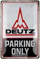 Produktbild: Nostalgic-Art Metallschild Blechschild 20 x 30cm - Deutz - Parking Only