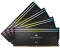 Produktbild: CORSAIR Dominator Titanium RGB DDR5 RAM 64GB (4x16GB) DDR5 6400MHz CL32 Intel XMP iCUE-Kompatibler Computerspeicher - Schwarz (CMP64GX5M4B6400C32)