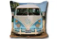 Produktbild: BERONAGE Dekokissen VW Volkswagen Bulli T1 40 x 40 cm Kissen passend zur Bettwäsche 084, kuschelweich