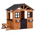 Produktbild: Wiltec Spielhaus für Kinder 178x126x158cm Holz Kinderspielhaus Gartenspielhaus