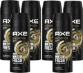 Produktbild: AXE Bodyspray Gold Temptation 6x 150ml Deospray Deodorant Deo Spray Herren Männer Men ohne Aluminium