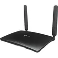 Produktbild: TP-Link Archer MR200 Cat4 + AC750 Mbps Dualband 4G LTE WLAN-Router (150 Mbit/s im Download, simultanes Dualband, 300 Mbit/s 2,4GHz + 433 Mbit/s 5GHz, frei konfigurierbarer LAN/WAN-Port) schwarz