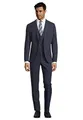 Produktbild: Steffen Klein Herren Anzug - Dreiteiler - Slim Fit - Größe 56 - Business Anzug mit Weste - Elastischer Komfort - Marine
