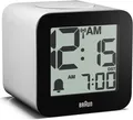 Produktbild: Braun 60076 funkwecker mit sprachansage tischuhr weiss