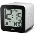 Produktbild: Braun Wecker BC25WP-DCF weiß, digital, Funkuhr