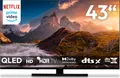 Produktbild: MEDION 108 cm (43 Zoll) QLED Fernseher (Smart TV, 4K, Dolby Vision HDR, Prime Video, Disney+, Dolby Atmos, DTS X, kompatibel mit Google TV, PVR, Bluetooth, MD 843700)