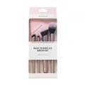 Produktbild: Revolution Back To Base-ics Starter Essentials Brush Set, 4-teiliges Pinselset für Foundation, Concealer & Rouge, vegan