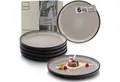 Produktbild: SÄNGER Teller Set Luxor, (6 St), Dessertteller Set, Steingut, Handmade, Braun-Beige, VALUE COLLECTION