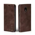 Produktbild: Handy Hülle für Samsung Galaxy J7 2017 Klapp Magnet Smartphone Cover Case Braun