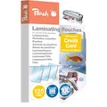 Produktbild: Peach Laminierfolien PP525-07, 54 x 86 mm, 125 mic, glänzend, Kreditkarten, 100 Stück