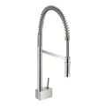 Produktbild: hansgrohe Spültisch-Einhebelmischer 240 Axor Starck SemiPr schwenkbarer Auslauf 360Grad, chrom