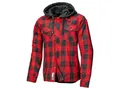 Produktbild: Held Lumberjack II Motorradjacke Flanellhemd  Gr. M - Schwarz Rot