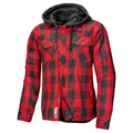 Produktbild: Held Lumberjack 2 Flanellhemd schwarz/rot M klassisch/urban NEU