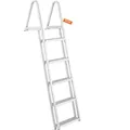 Produktbild: VEVOR Badeleiter Bootsleiter abnehmbar 5 Stufen 159kg Traglast 610x455x1825mm