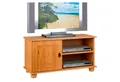 Produktbild: IDIMEX Lowboard BELFORT, TV Schrank mit Tür und 2 Ablagen aus Massivholz klassisches Design