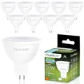 Produktbild: Lumiled 12V GU5.3 LED Lampen Leuchtmittel Spot 10 Stück Set, MR16 6W (entspricht 50W) 6500K Kaltweiß 580 Lumen 120° Abstrahlwinkel Spots Glühbirnen