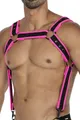 Produktbild: CUT4MEN Body Body Harness in schwarz/pink - One Size