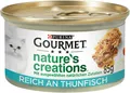 Produktbild: PURINA NATURE'S CREATION KATZENFUTTER KATZEN NASS FUTTER THUNFISCH 24x85g