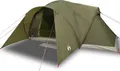 Produktbild: vidaXL Kuppel-Familienzelt 6 Personen Olivgrün Wasserdicht
