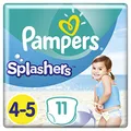 Produktbild: Pampers Splashers Größe 4-5, 11 Einweg-Schwimmwindeln, 9-15 kg, für sicheren Schutz im Wasser