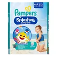 Produktbild: Pampers Splashers Baby Shark Einweg-Schwimmwindeln 9-15kg Grösse 4-5 11 Windeln