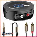 Produktbild: Bluetooth HiFi-Empfänger für Stereoanlage Cinch 3,5mm AUX Out Audio Adapter