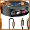 Produktbild: Bluetooth 5.2 HiFi Empfänger Stereoanlage Audio Receiver RCA 3.5mm Netzbetrieb