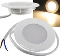 Produktbild: ChiliTec EBL-HV65w LED Einbau Decken Wand Schalterdosen Lampe Leuchte weiß 3000K