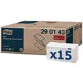 Produktbild: Tork Papierhandtücher Advanced, 290143, H3, weiß, 2-lagig, Zick-Zack-Falz, 22,6 x 23 cm, 3750 Stück