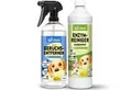 Produktbild: bio-chem Geruchsentferner Enzymreiniger 1 L Geruchsentferner gegen Urin, Katzen & Hundeurin (7) Geruchsentferner Hund + Enzymreiniger Konzentrat, Geruchsentferner Hund 0.75 l + Enzymreiniger Konzentrat 1 L), Probiotisch & tiefenwirksam gegen Tiergeruch