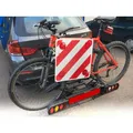 Produktbild: Warntafel Kunststoff, 500 x 500 mm, weiß / rot IWH 097604 (4045914976047)