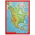 Produktbild: Georelief Reliefpostkarte Nordamerika - STK - bunt