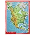 Produktbild: Reliefpostkarte Nordamerika
